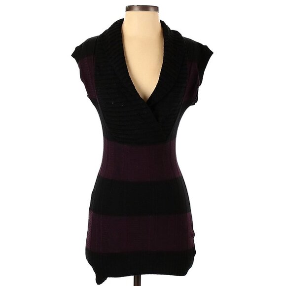 Adore Dresses & Skirts - Casual Dress - black/ purple stripes